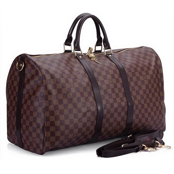 Louis Vuitton Damier Ebene Canvas Keepall 60 N41412